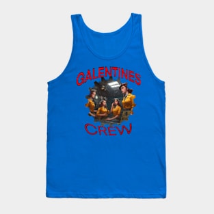 Galentines crew girl power Tank Top